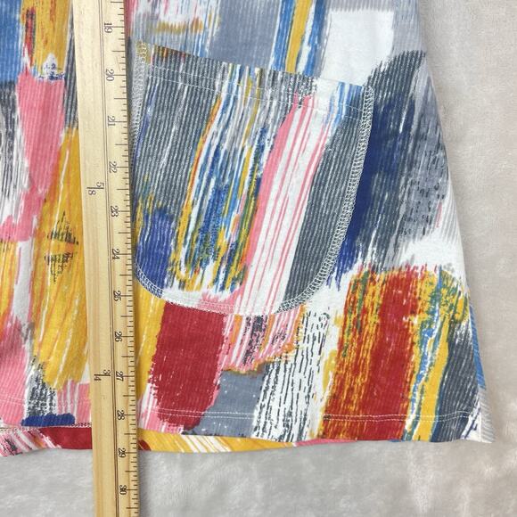 Parsley & Sage Womens Small Cardigan Vest Open Colorful Boho Pheobe Buffay - Picture 11 of 12